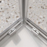 Душевой уголок BELBAGNO LUCE-AH-22-140/120-C-Cr