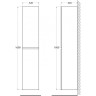 Шкаф подвесной BELBAGNO ALBANO-1600-2A-SC-CVG-P