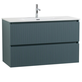 Тумба под раковину BELBAGNO UNO-1200-2C-SO-AO подвесная голубая матовая