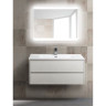 Тумба со столешницей и накладной раковиной подвесная BELBAGNO KRAFT 100 KRAFT100BO-KEPMCO-1084H316-SET